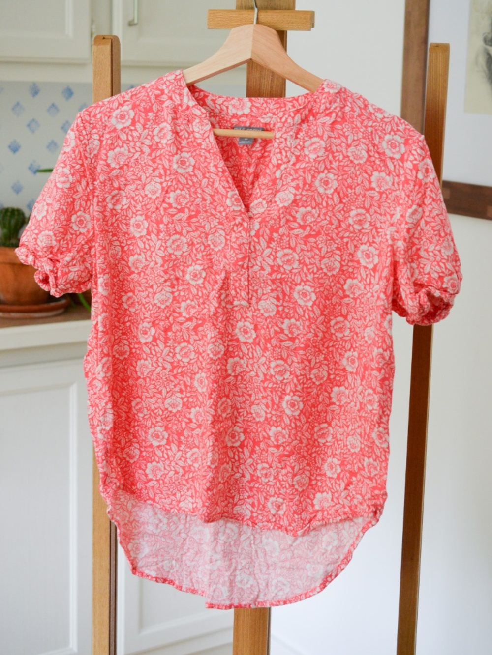 Bright and happy floral top